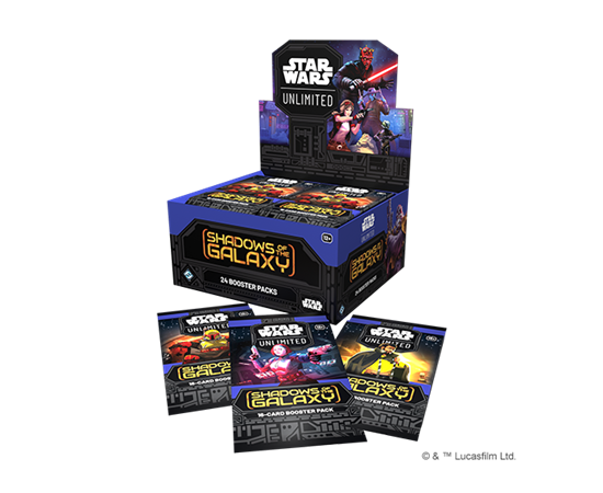 Star Wars: Unlimited - Shadows of the Galaxy - Booster Display - EN 